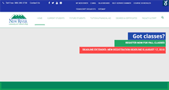 Desktop Screenshot of newriver.edu