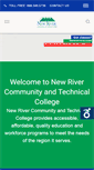 Mobile Screenshot of newriver.edu